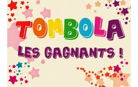 RESULTAT TIRAGE AU SORT TOMBOLA 