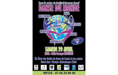 SPECTACLE DANSE DU MONDE