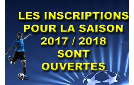 PENSEZ A VOUS  INSCRIRE DES MAINTENANT 